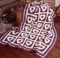 Country Hearts Afghan