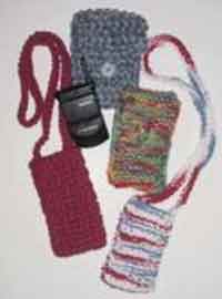 Crochet Cell Phone Holder