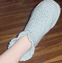 Easy Fast Crochet Slippers