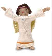 Knitted Angel Doll Free Pattern
