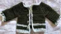 Bevs Newborn Baby Sweater