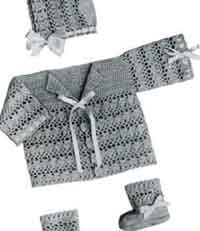 Crochet Sweater Set