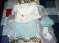 Knitted Baby Boy Outfit