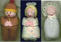 Knitted Boy Girl Baby Dolls
