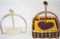 Heart Napkin Basket