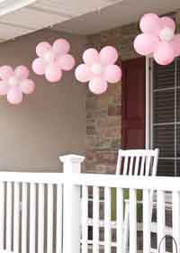 Balloon Flower Party Decorations Tutorial