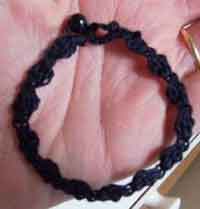 Black Necklace or Bracelet