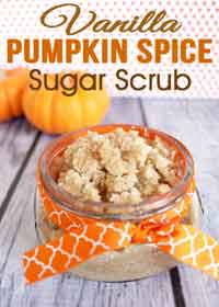 Vanilla Pumpkin Spice Sugar Scrub Recipe
