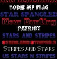  Patriotic Fonts