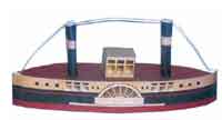  Print and Fold a Paddle Steamer