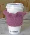 Felted Coffee Cup Cozy