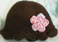 Little Flower Baby Hat