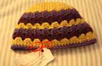 Shell Stitch Baby Hat