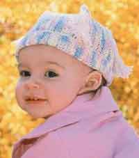 Tassled Baby Hat