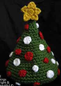 Christmas Tree Baby Hat