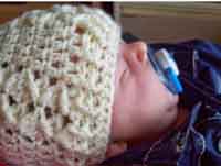 Baby Kisses Crochet Baby Hat