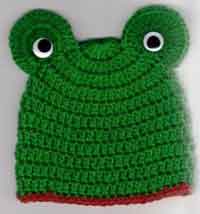 Frog Head Hat