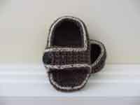 Comfy Toddler Sandals Free Crochet Pattern