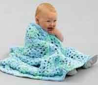 Squares Baby Blanket 