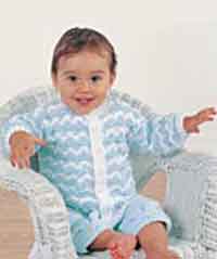 Crochet Baby Jacket 