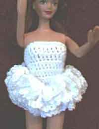 Fashion Doll Ballet Costume