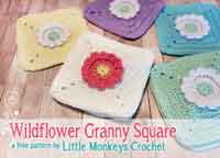 Wildflower Granny Square
