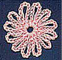 Chain Stitch Flower