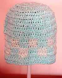 Crochet Blocks Hat 