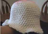 Half Double Crochet Hat