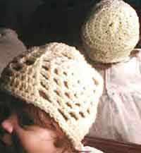 Pineapple baby hat