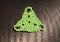 Crocheted Triangle
