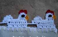 Little Hen Lace Crochet Tutorial