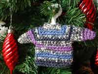 Mini Sweater Ornament
