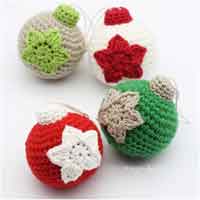 Crochet Christmas Baubles