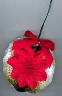Christmas Flower Ornament