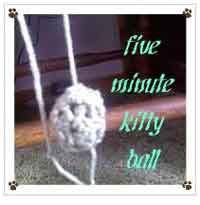 5 Minute Kitty Ball
