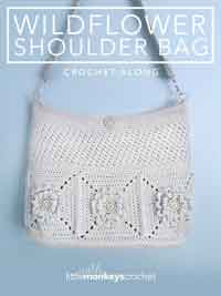 Wildflower Shoulder Bag Free Crochet Pattern