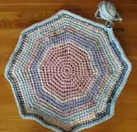 Crochet Rag Rug Pattern and Tutorial