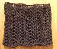 One Row Lace Cowl