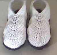 Simple Crocheted Slippers