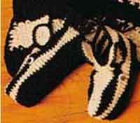 Zebra Slippers