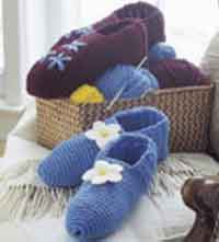 Cosy Crocheted Slippers