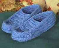 Crocheted Slippers Pattern