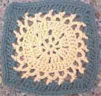 7 inch Sunflower Square