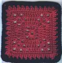 Variation of Julies 8  Lady Square