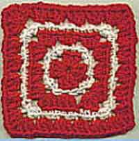 5 inch Peppermint Square