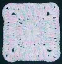 6 inch Cotton Candy Square