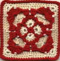 6 or 7 inch Gothic Square