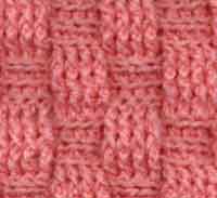 7 inch Basket Weave Square