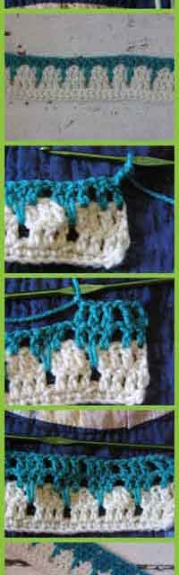  How To Crochet The Larks Foot Stitch - Great  